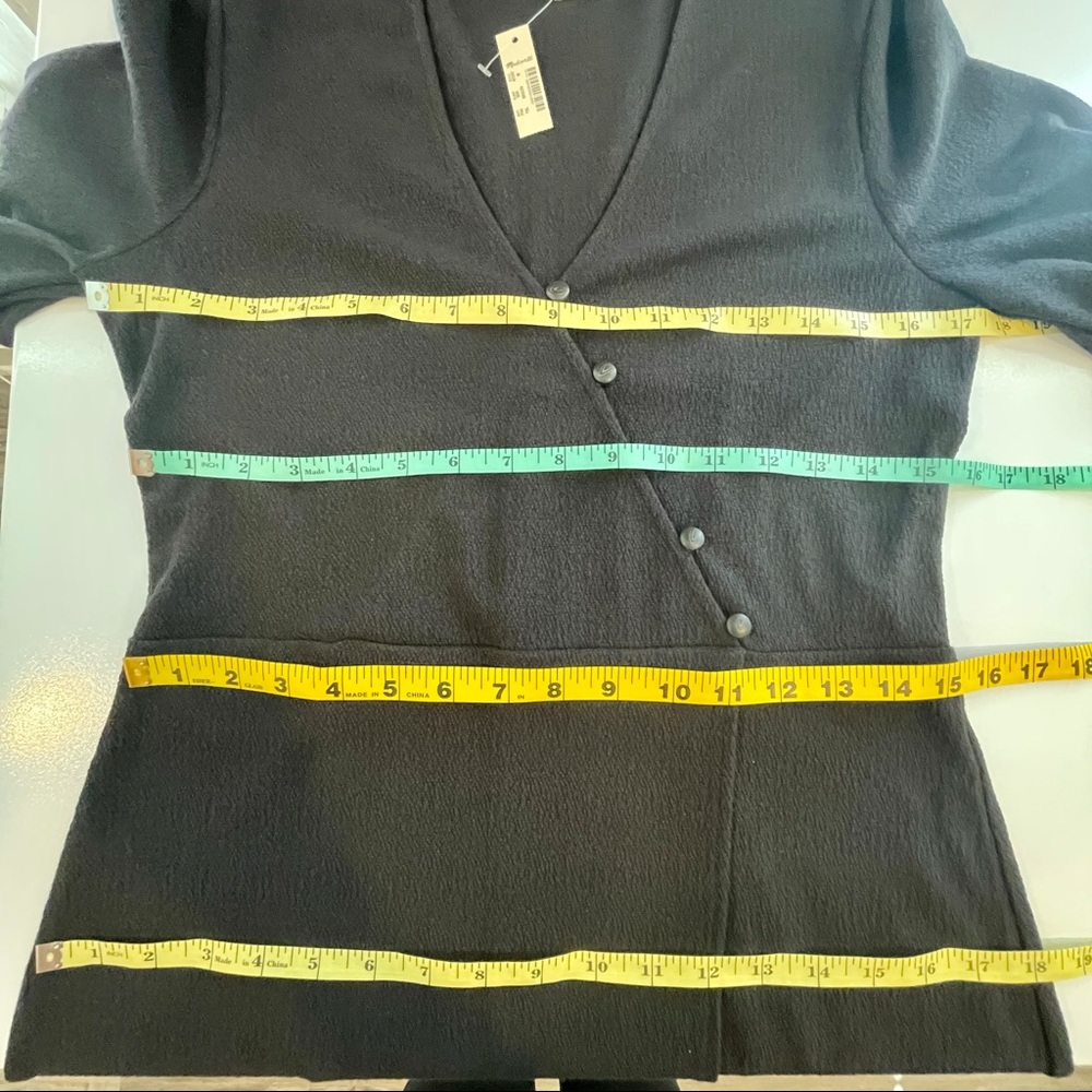 Madewell Cross-Front Button Dress - Picture 6 of 9